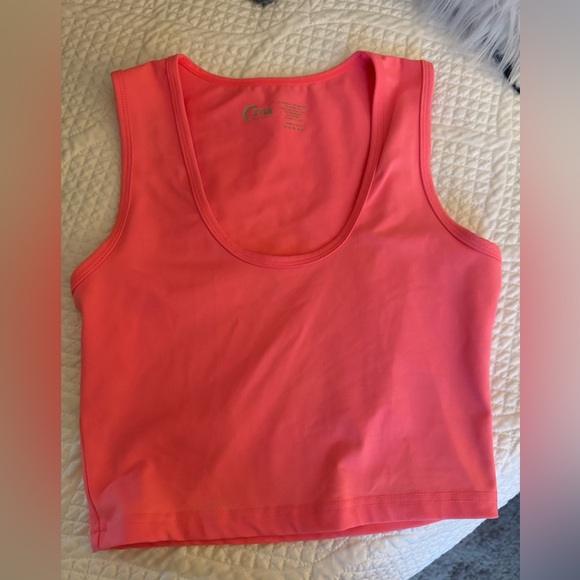 Zyia active tank top- coral color size small - Picture 1 of 2